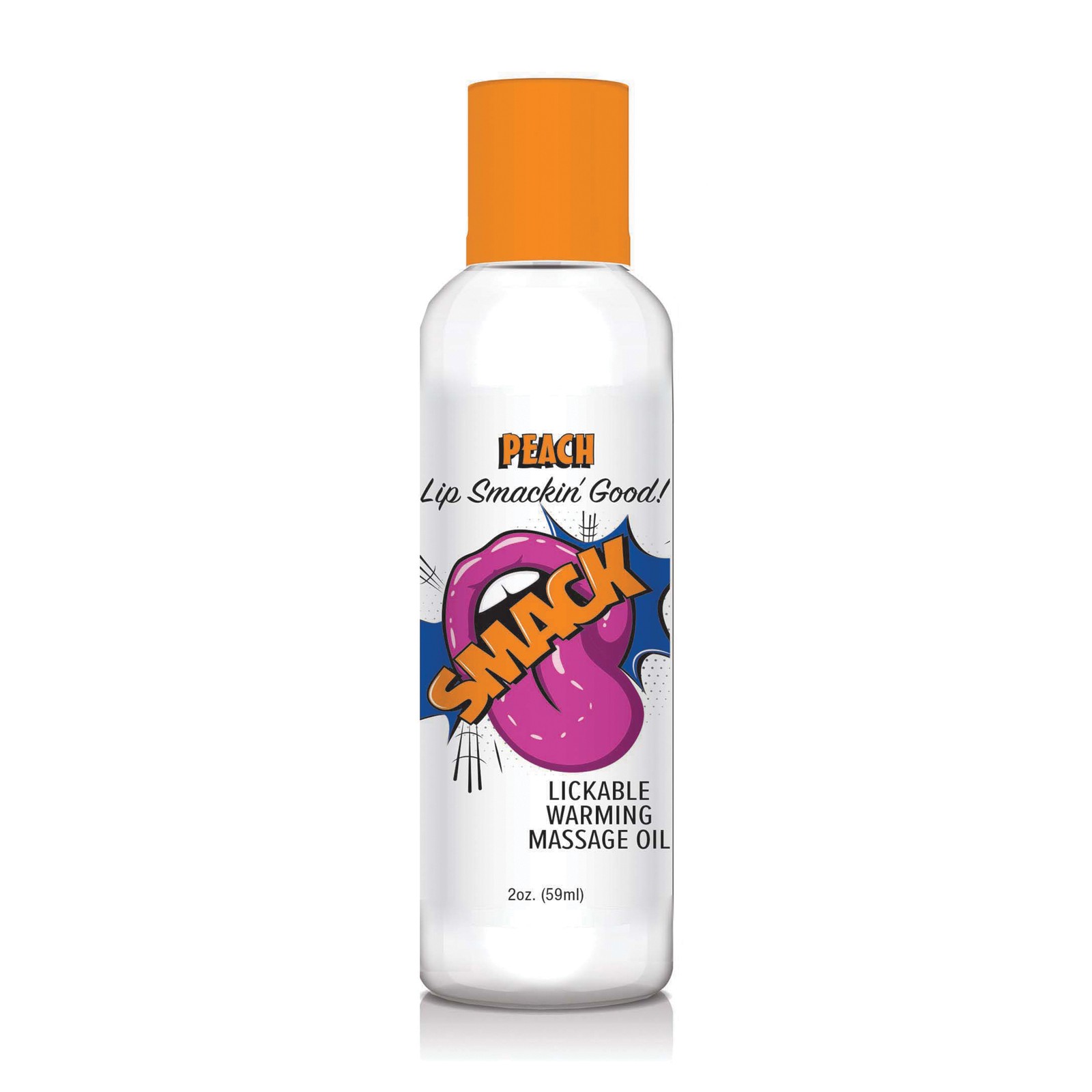 Smack Warming Massage Oil - Peach