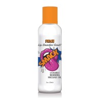 Smack Warming Massage Oil - Peach