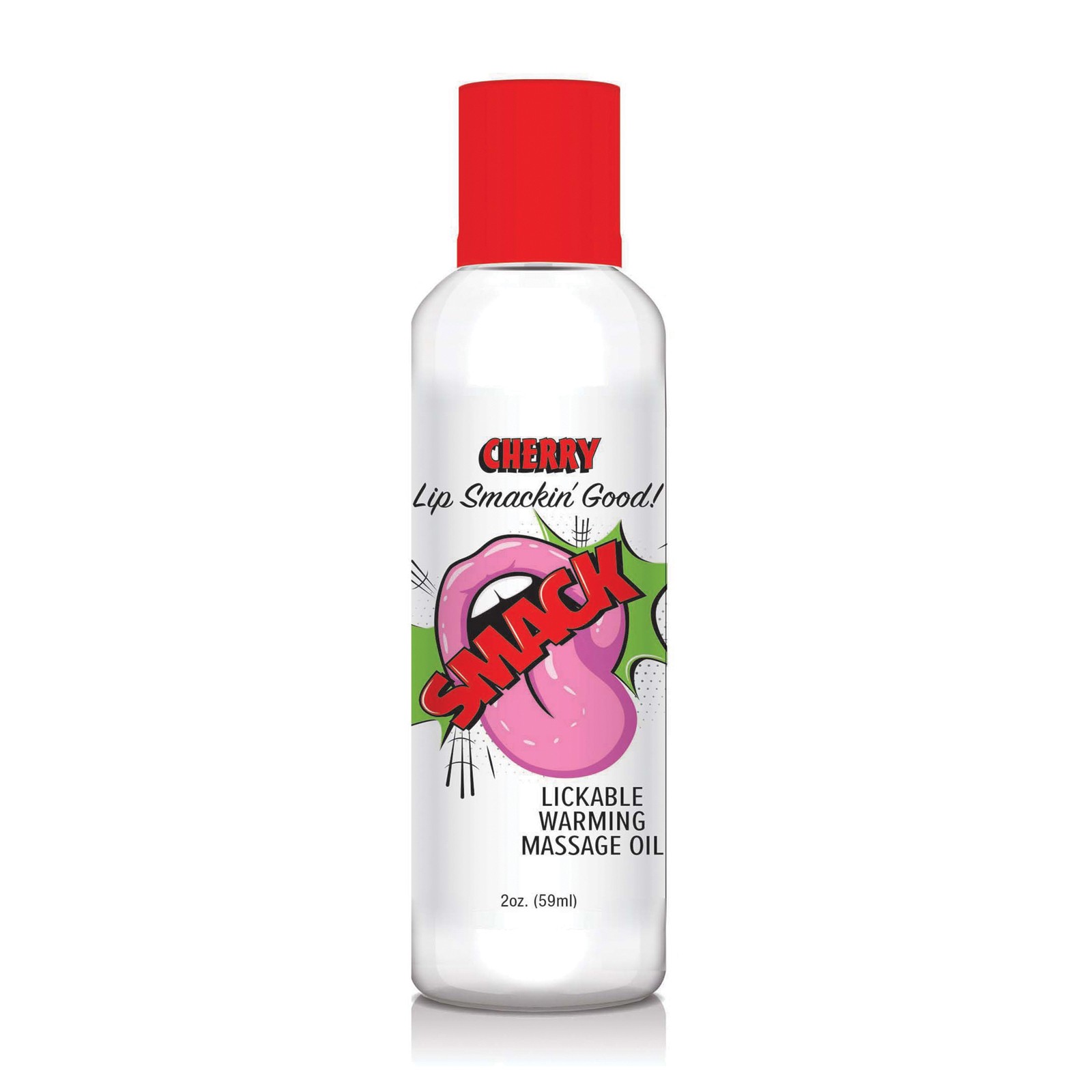 Aceite de Masaje Caliente de Cereza Smack