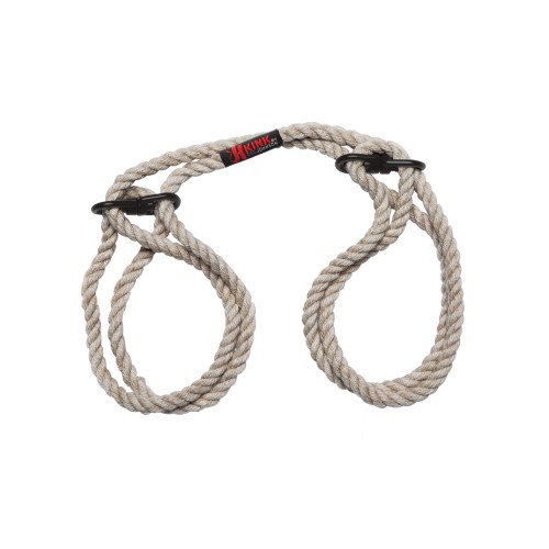 Merci Hogtie Hemp Cuffs Black