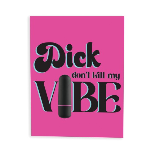 Naughty Greeting Card with Vibrator Rock Candy