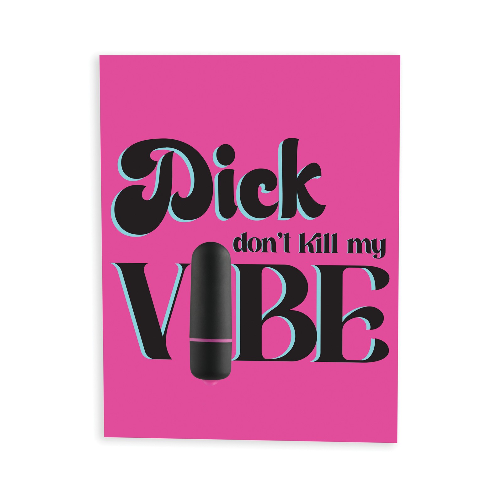 Naughty Greeting Card with Vibrator Rock Candy