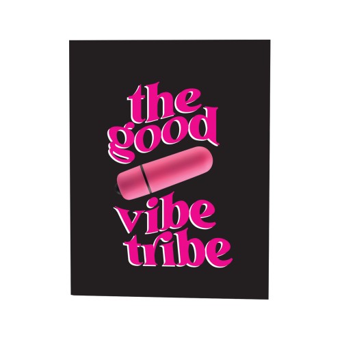 Tarjeta de Saludo Traviesa Good Vibe Tribe