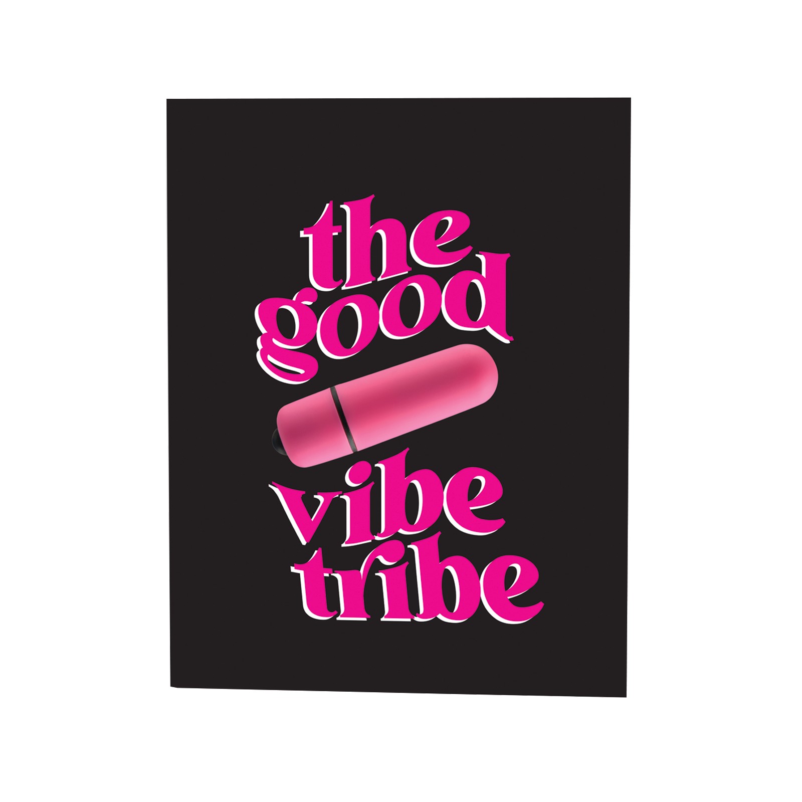 Tarjeta de Saludo Traviesa Good Vibe Tribe