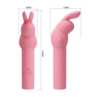 Pretty Love Gerardo Bunny Vibrator - Pink