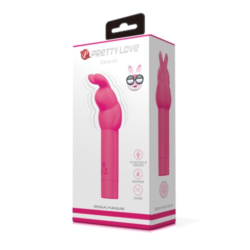 Vibrador Bunny Pretty Love Gerardo Rosa Fucsia