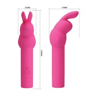 Vibrador Bunny Pretty Love Gerardo Rosa Fucsia