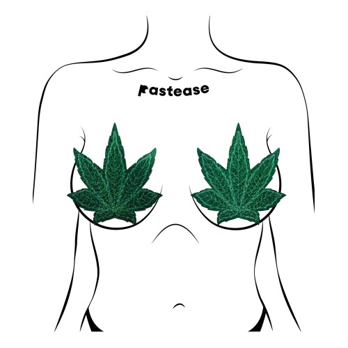 Pastease Coverage Hoja de Marihuana Brillante para un Lifting Estiloso