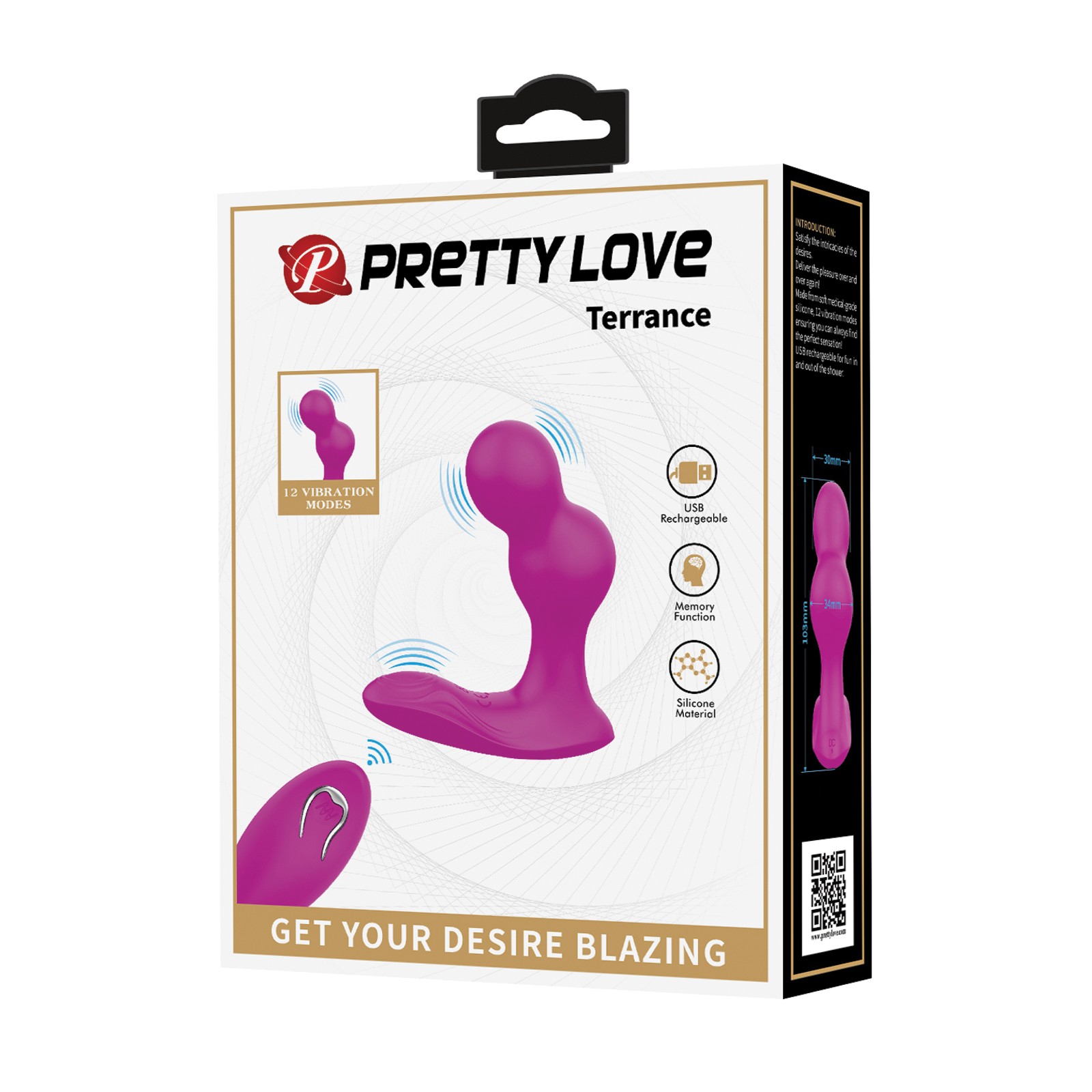 Estimular Doble Pretty Love Fucsia