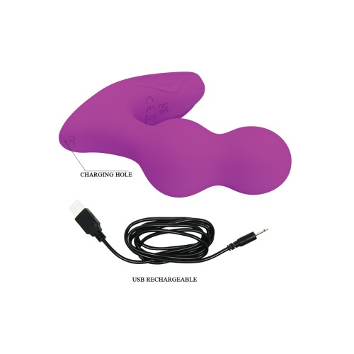 Fuchsia Pretty Love Dual Stimulator