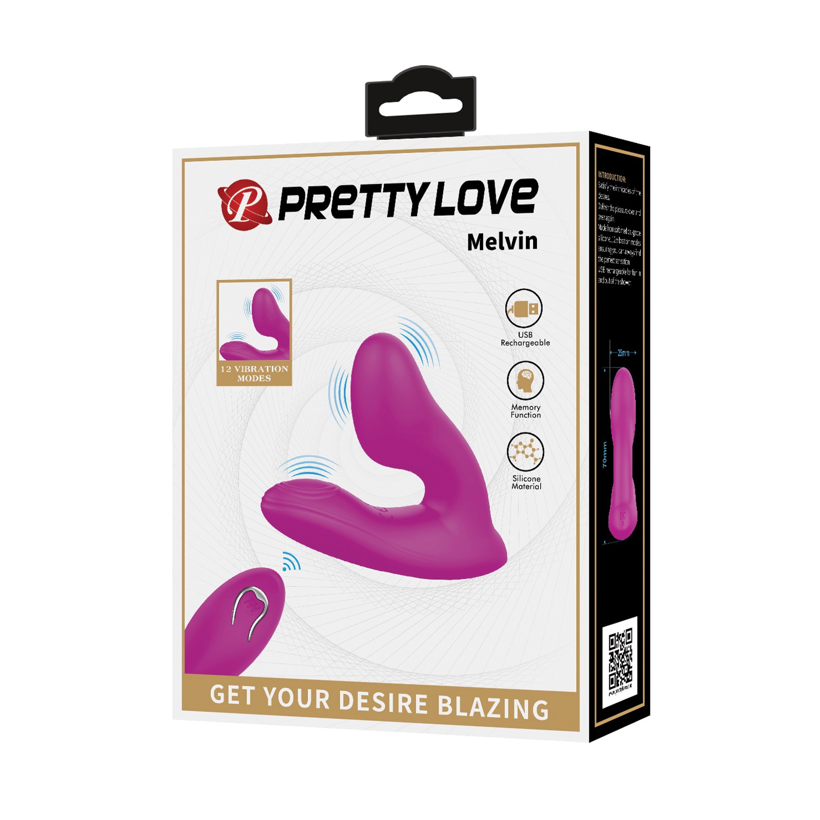 Pretty Love Melvin Dual Motor G-Spot Stimulator