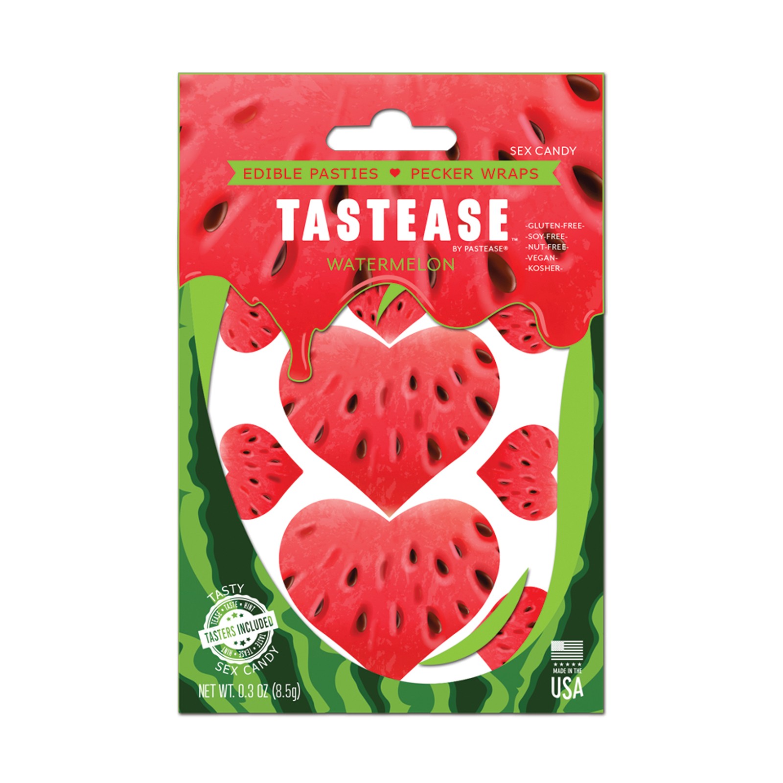 Tastease Edible Pasties Watermelon