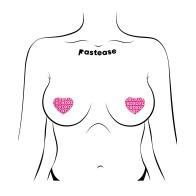 Pastease Petites XO Hearts Nipple Pasties - Pink