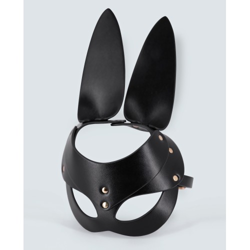 Lust PU Leather Bunny Mask - Playful Accessory