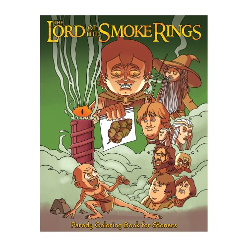 Wood Rocket The Lord of the Smoke Rings Coloring Book