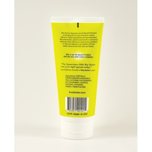 Boy Butter Lubricante Personal de 6 oz