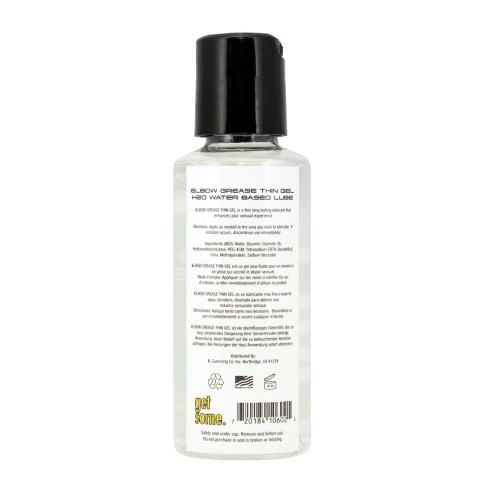 Gel H2O Thin Elbow Grease 2.4 oz