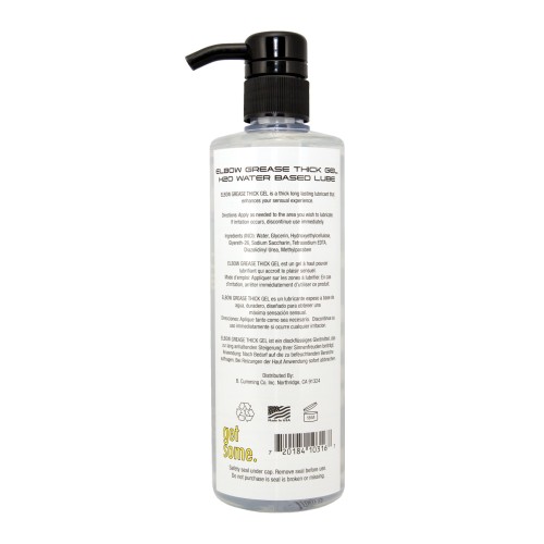 Elbow Grease H2O Thick Gel - 16 oz