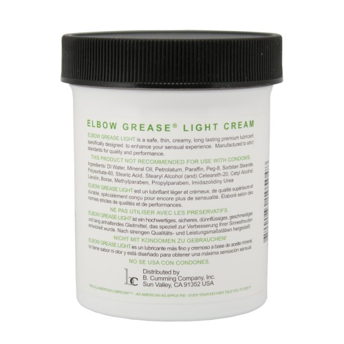 Crema Ligera Elbow Grease 4 oz