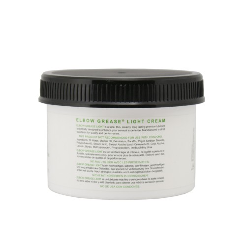 Crema Ligera Elbow Grease en Tarro 9 oz