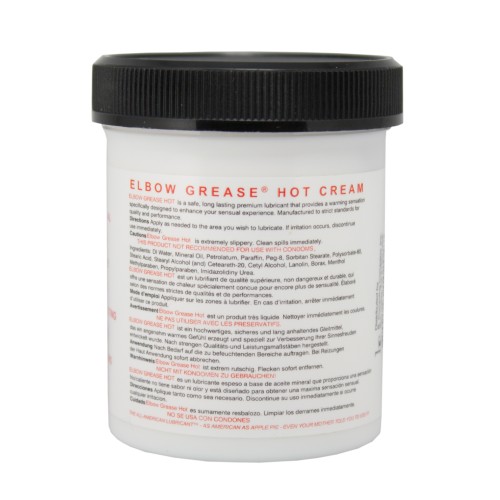 Crema Caliente Elbow Grease