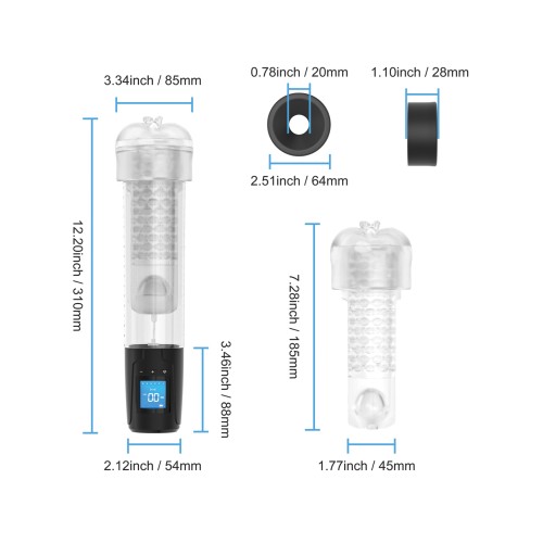 Calvin Vibrating Pump White