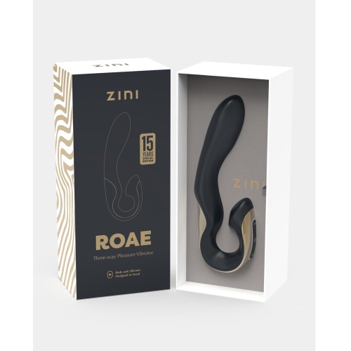 Vibrador Conejito Zini Roae SE Negro