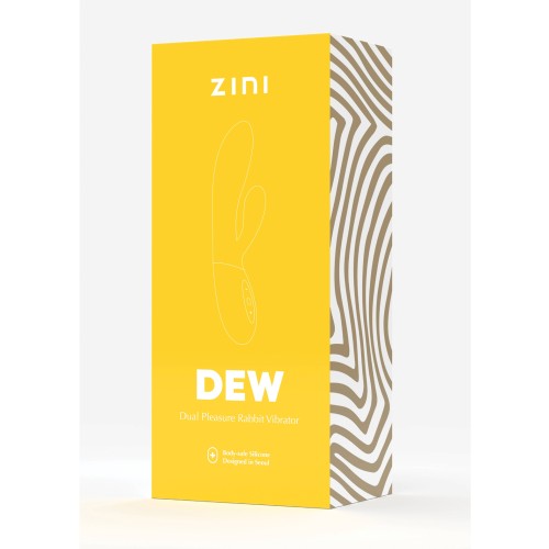 Zini Dew Rabbit Vibrator - Dual Pleasure Intensity