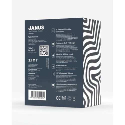 Zini Janus Anti Shock - Pequeño Negro