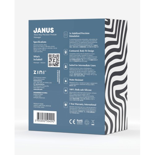 Zini Janus Lamp Iron - Medium Maroon