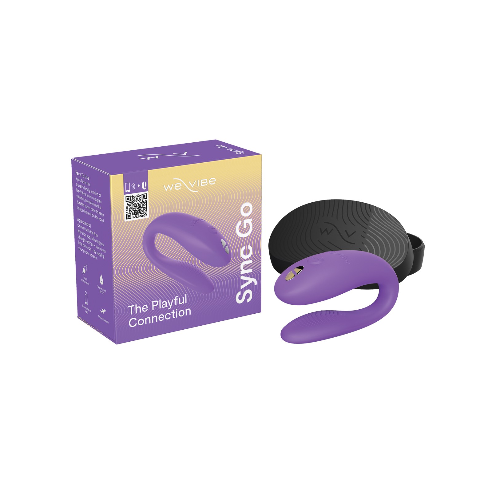 We-Vibe Sync Go - Púrpura Claro