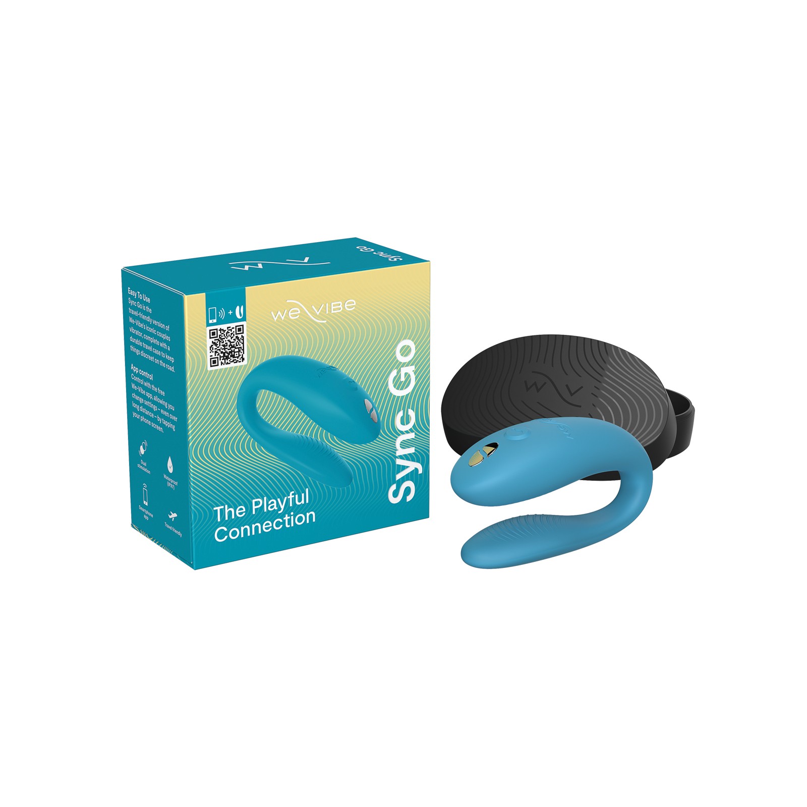 We-Vibe Sync Go - Turquesa para Parejas