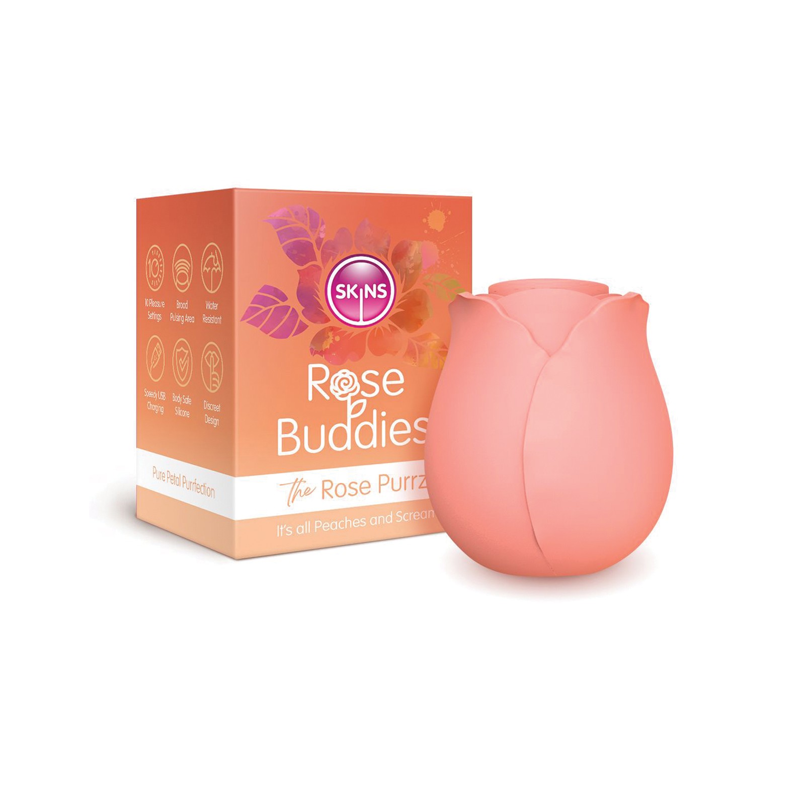 Skin Rose Buddies The Rose Purrz Red Vibrator