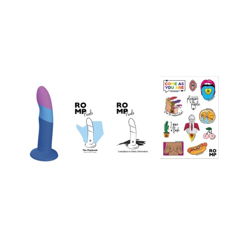 Dildo ROMP Piccolo 3 Color Azul