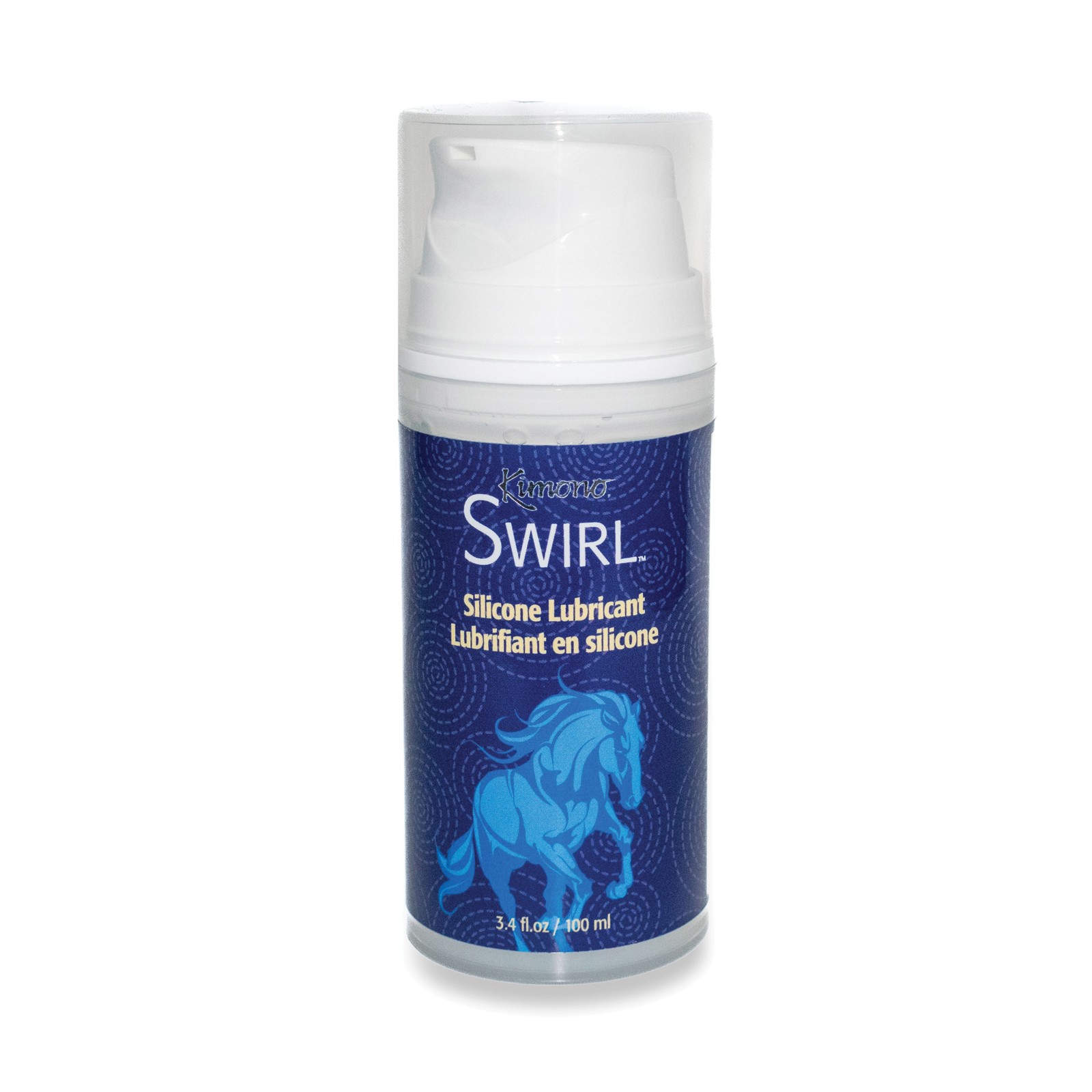 Kimono Swirl Silicone Lubricant for Enhanced Intimacy