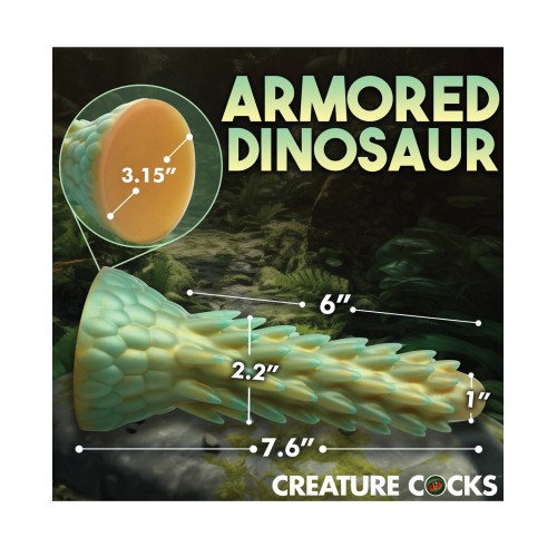 Stegosaurus Spiky Silicone Dildo - Unique Pleasure