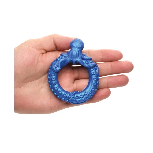 Poseidon's Octo Silicone Cock Ring Blue Creature Cocks