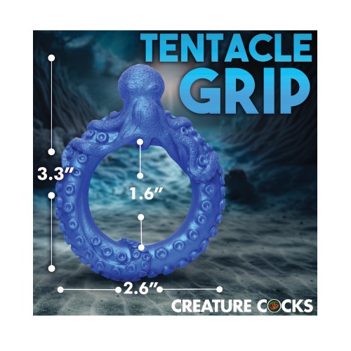 Anillo para Pene Poseidon's Octo Azul Creature Cocks