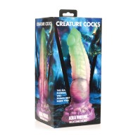 Multi Color Aqua Phoenix Silicone Dildo