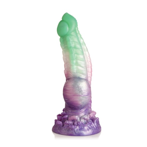 Multi Color Aqua Phoenix Silicone Dildo