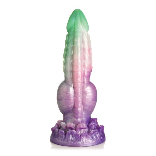 Multi Color Aqua Phoenix Silicone Dildo