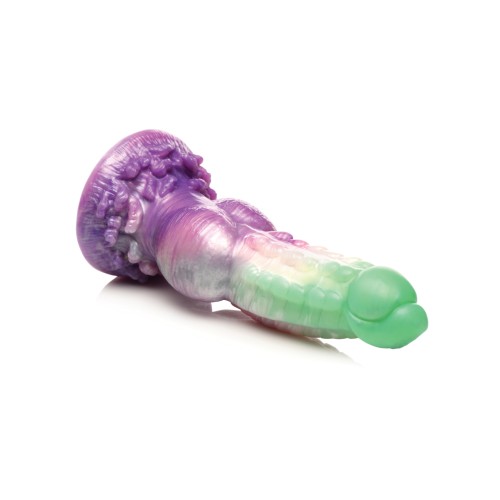 Multi Color Aqua Phoenix Silicone Dildo