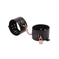 Sex & Mischief Brat Locking Cuffs for Playful Bondage