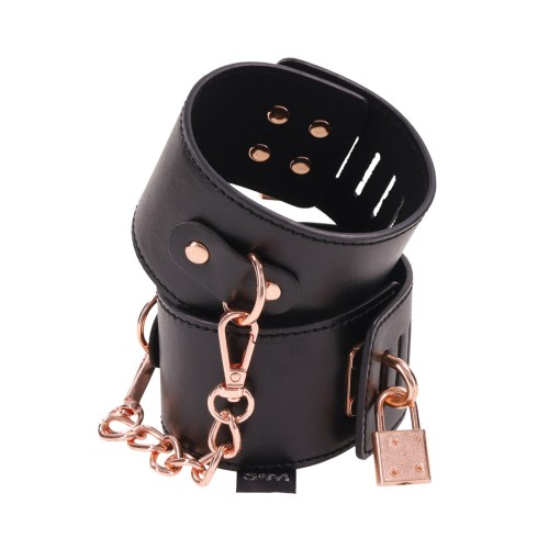 Sex & Mischief Brat Locking Cuffs for Playful Bondage