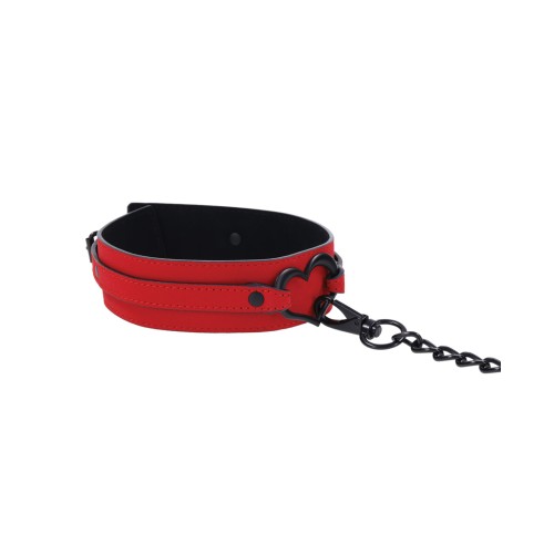 Sex & Mischief Amor Collar and Leash for Passionate Play