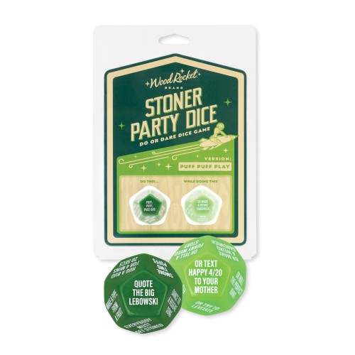 Juego de Dados Stoner Party - Green