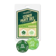 Wood Rocket Stoner Party Dice Game - Green