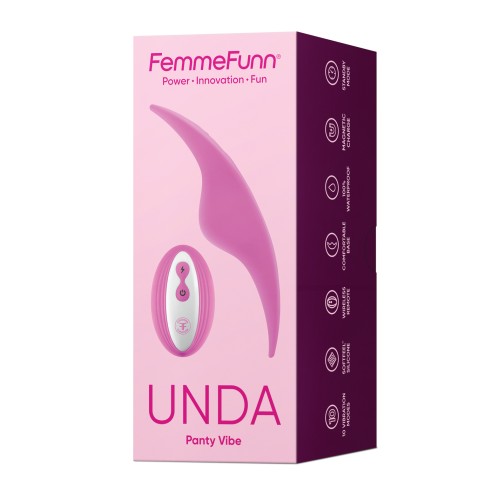 Femme Funn Unda Thin Panty Vibrator Pink