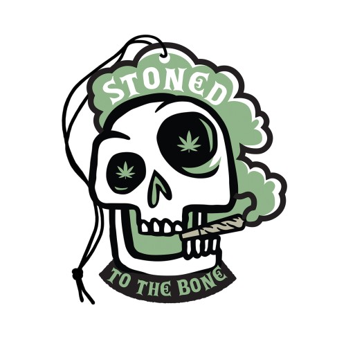 Wood Rocket Stoned to the Bone Air Freshener - Pine Scent