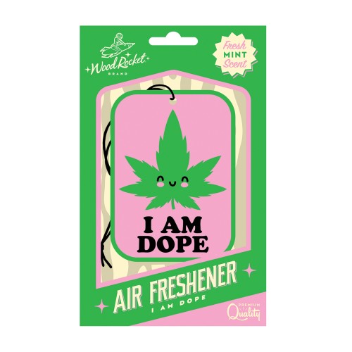 Ambientador Wood Rocket I Am Dope - Frescura a Menta